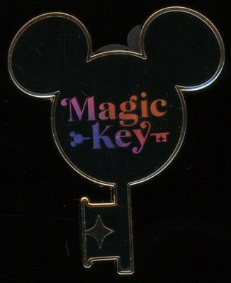 DLR Magic Key Pass Icon Disney Pin 146740