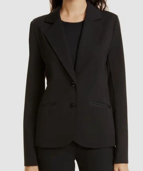CAPSULE 121 Women's Black Levy Blazer Jacket Coat Size Medium