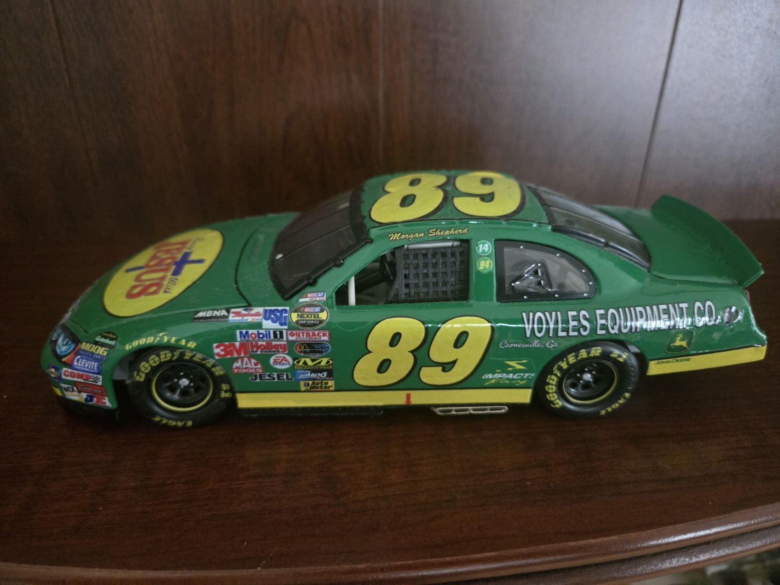 Morgan Shepherd Custom Made 2004 #89 Dodge Racing With Jesus Nascar Diecast