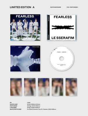 Le Sserafim - FEARLESS [Edition A] (Polydor) CD Single