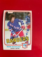 1981-82 O-Pee-Chee OPC #223 Ron Duguay - New York Rangers NRMT
