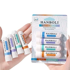 Nasal Stick 4 Pack | Enhance Breathing + Boost Focus | Breathe Vapor HANBOLI