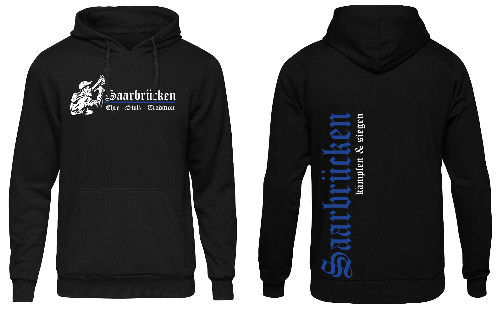 SACAI Felpa con cappuccio Saarbrücken Honor & Stolz maglione felpa con cappuccio città articoli per fan M3