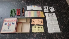 1941-46 Monopoly Game By Parker Brothers - Refer to Photos - No Board