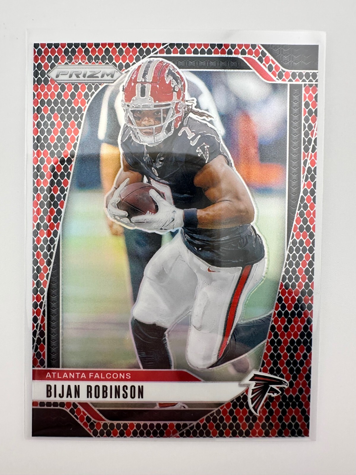 2024 Panini Prizm - #11 Bijan Robinson Snakeskin Prizm SSP