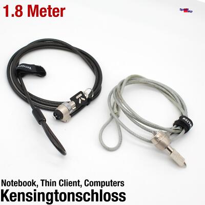1.8 METER GENUINE KENSINGTON LOCK SECURE LOCK NOTEBOOK THIN CLIENT MONITOR PC