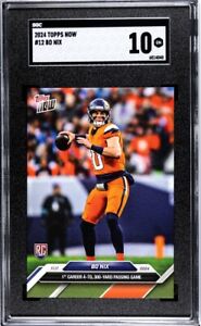 Bo Nix 2024 Topps Now #12 Base (Print Run: 8,097) Price Bo Nix 2024 Topps Now #12 Base (Print Run: 8,097) Price