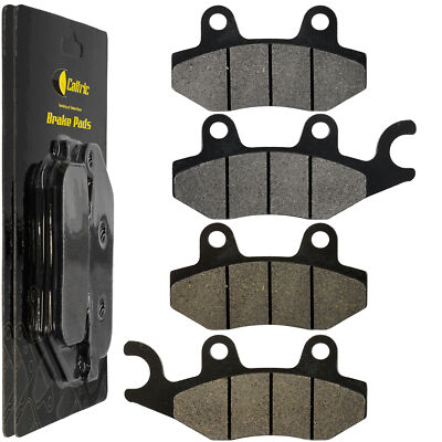 Rear Brake Pads For Yamaha Wolverine R-Spec, X2, X4 - Caltric Semi-Metallic High Heat Pads