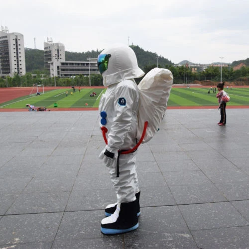 Disfraz de astronauta mascota astronauta Halloween vestido de fiesta talla adulto envío gratuito Foto 3 de 4