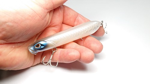 Bass Thunder Popper Lure 100mm 17g Surface walking lure Long cast topwater Fish - Picture 9 of 23