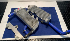 2003 02-04 YZ125 RADIATORS LEFT AND RIGHT ASSEMBLY HOSES RADIATORS 2003 02-04