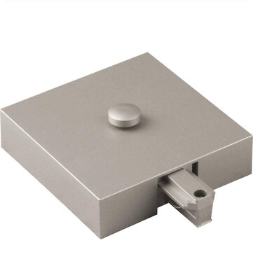 Progress Lighting - Alpha Trak Brushed Nickel T-Bar End Feed Accessory -P8760-09