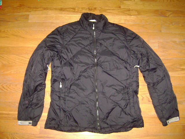 LANDS' END KIDS GIRLS BOYS WINTER DOWN JACKET COAT size M 10 12 BLACK CUTE