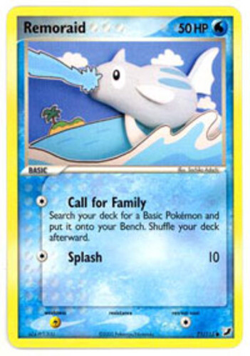 Pokemon - Remoraid - 71/115 - Common - EX Unseen Forces - NM