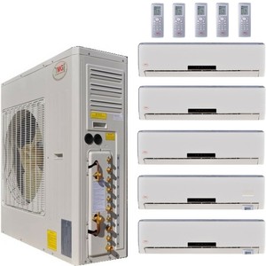 5 zone ductless mini split