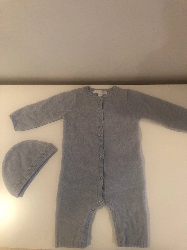 Body de cachemira Marie Chantal 3 meses Foto 3 de 4