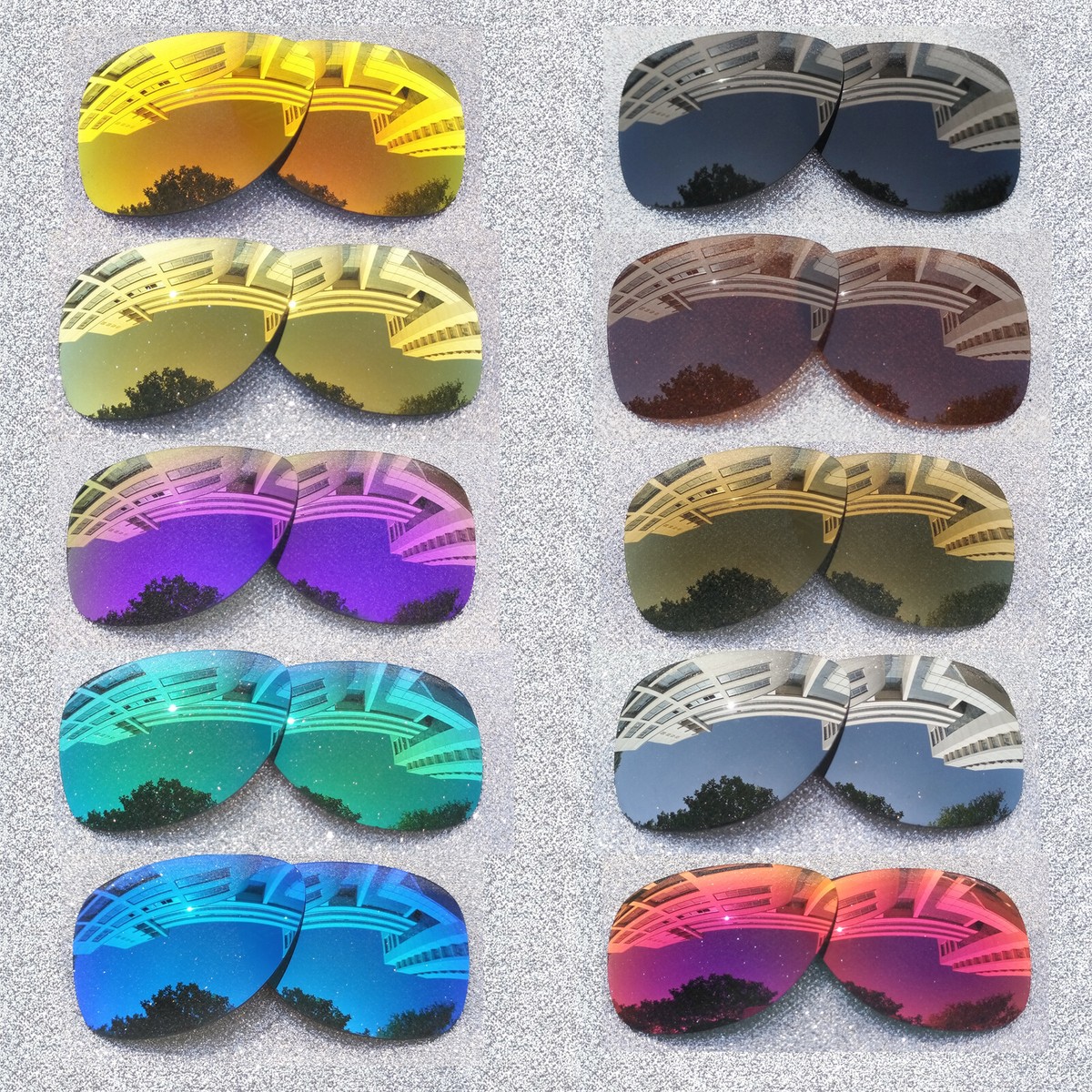 ExpressReplacement Polarized Lenses For-Oakley Elmont L Sunglasses