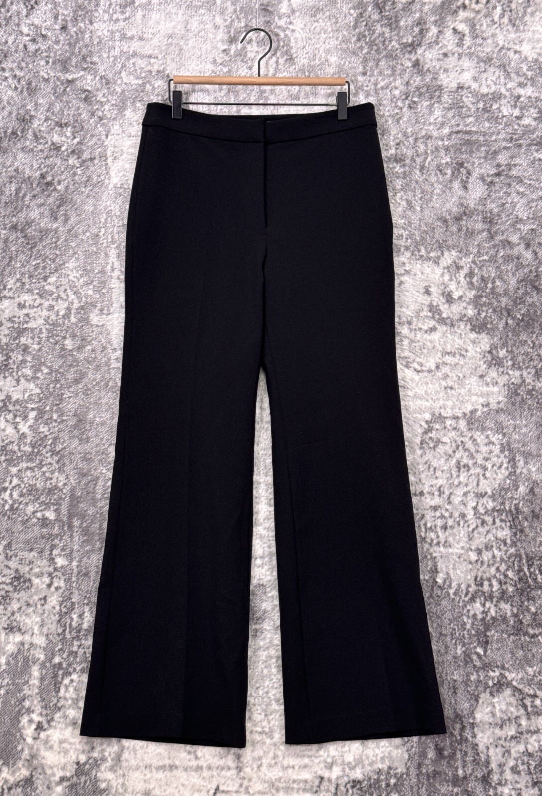 ALTRA Pantaloni nuovi e altre storie 12 donne nero crepe pantaloni gambe larghe