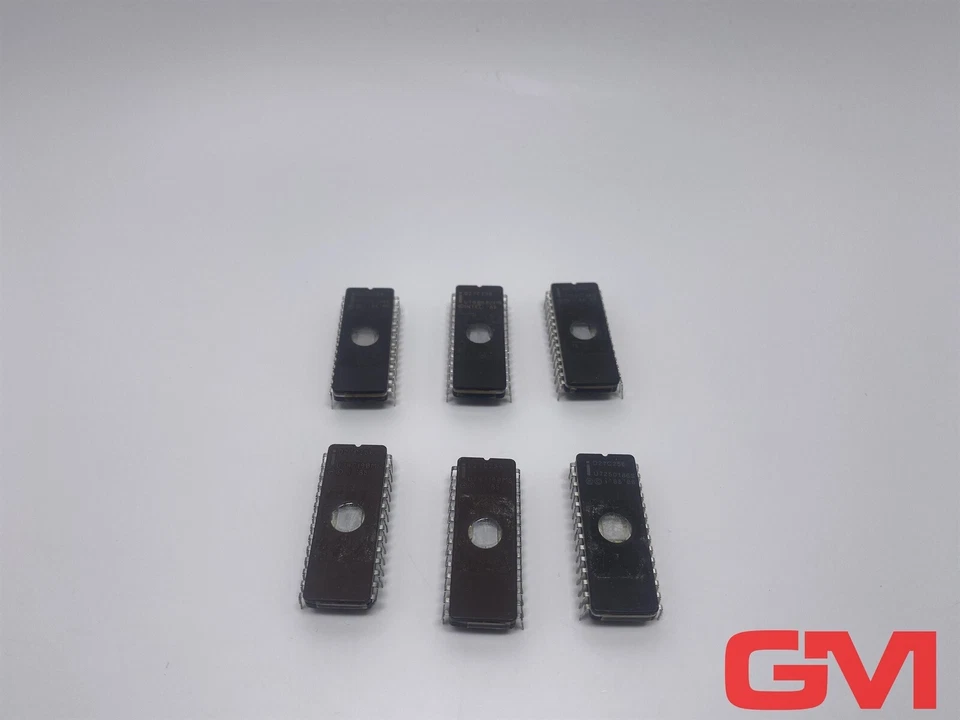 VE 6x Intel Speichermodul D27C256 memory module EPROM UVPROM 32KX8 250ns CMOS - Image 2 of 4