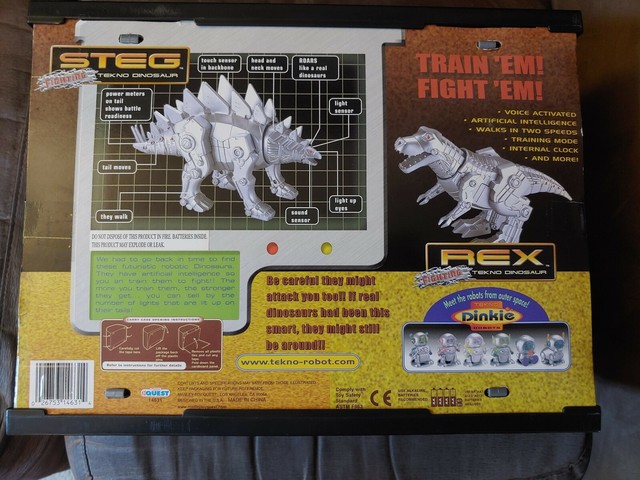 toy quest robot dinosaur