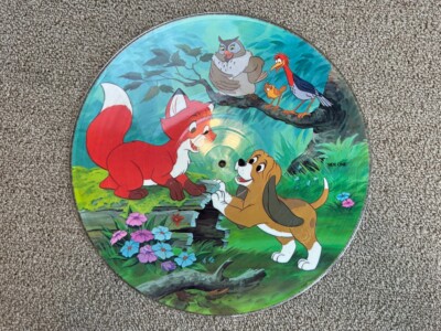 The Fox And The Hound Picture Disc 1981 Vinyl Record Walt Disney