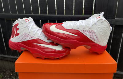 Size 13.5 Nike Ohio State Zoom Code Elite 3/4 Shark Football Cleats NEW