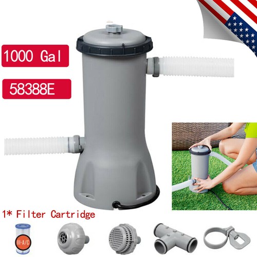 Bestway 1K GPH Filter Pump Above Ground 