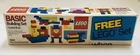 Vintage Lego Basic Building Set 1985 Crest Promo Toy Sets 1560 Sealed NIB