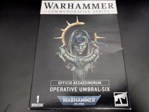 Warhammer 40k 40,000 Imperial Agents Operative Umbral-Six NIB!