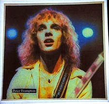 Vintage Peter Frampton Iron On Transfer Rock Music