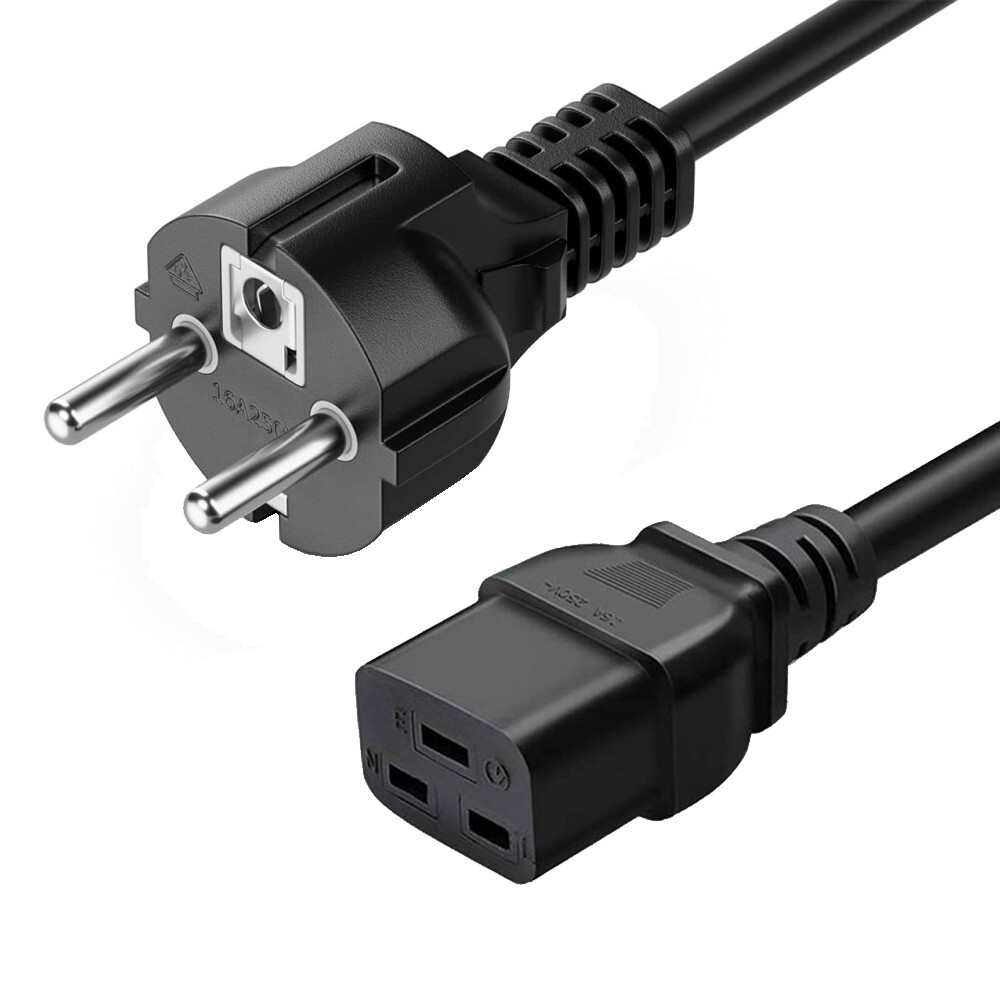 Manhattan Cavo Alimentazione C19 a Schuko 2,5m