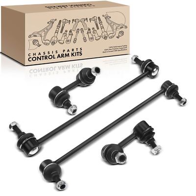 4pcs Front & Rear Stabilizer Bar End Link for Honda Civic 12-15 Acura ILX 13-19