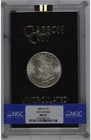 1884 CC $1 Morgan Silver Dollar - GSA Hoard - NGC MS64 Carson City - Box And COA