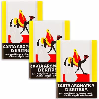 Casanova Carta Aromatica d'eritrea 3X60 listelli Profumo per ambiente