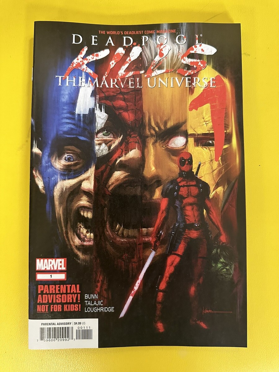 Deadpool Kills The Marvel Universe #1 Facsimile Edition 2024