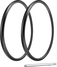 1 Pair Wheelchair Rear Wheel Replacement Tire Wheelchair Tire 24 X 1 Ungive