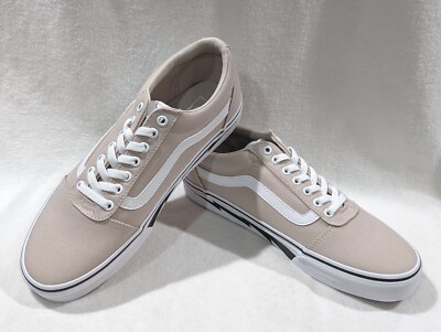 Vans Men's Ward Bolt Sidewall Taupe Canvas Skate Shoes
