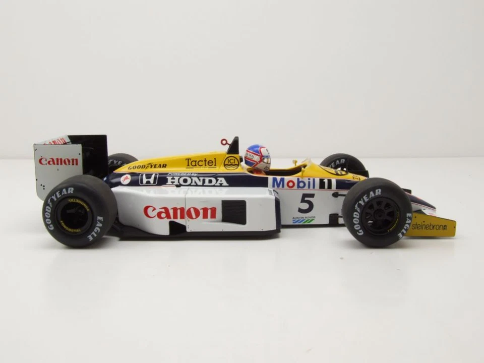 Williams Honda FW11 #5 Formula 1 Gran Bretagna GB 1986 N. Mansell 1:18 MCG - Immagine 4 di 4