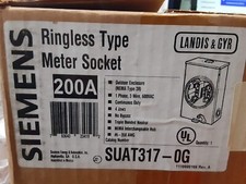 Siemens SUAT317-0GF Meter Socket, 200-Amp - NIB / Old Stock