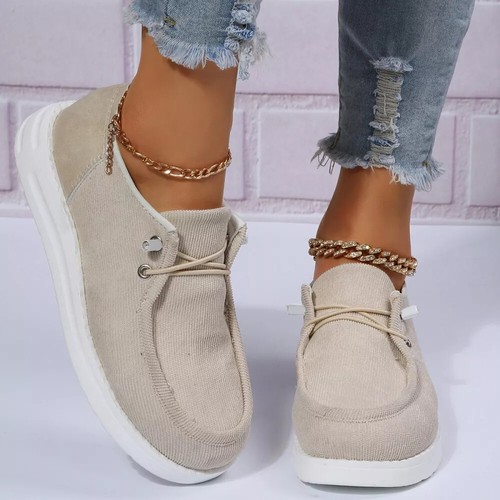 Shoetopia Scarpe Sportive Comode Con Lacci Per Donne E Ragazze – Suola Morbida Antiscivolo, Soletta Imbottita