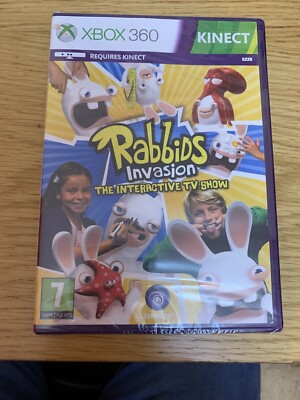 Rabbids Invasion The Interactive TV Show für PAL Microsoft Xbox 360 Neu mit Etikett