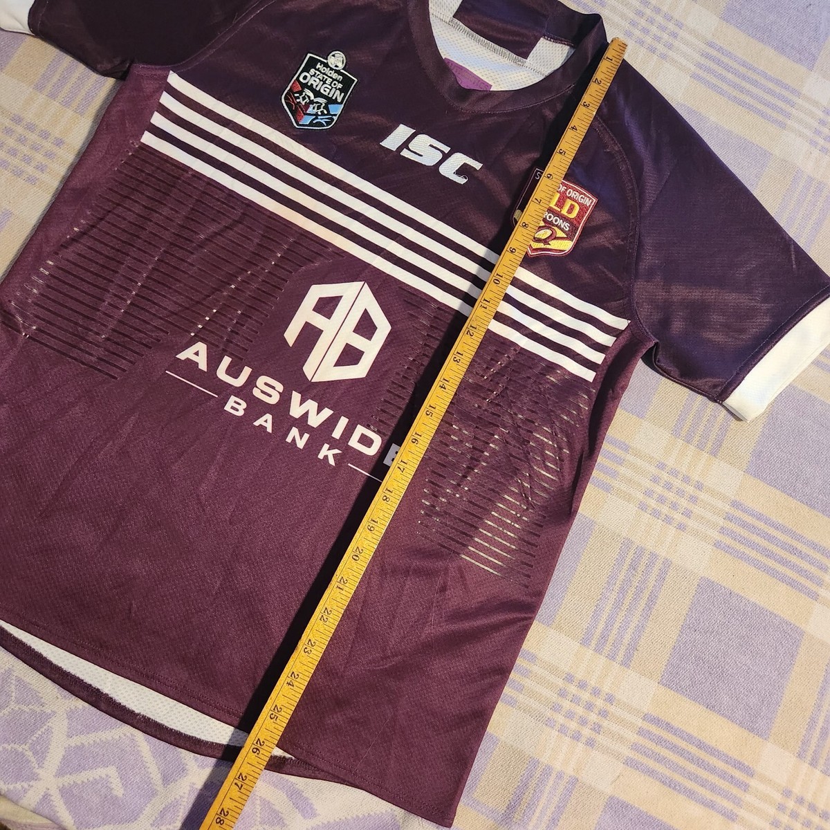 QLD Maroons State Of Origin Canterbury Jersey 2009 ISC Auswide