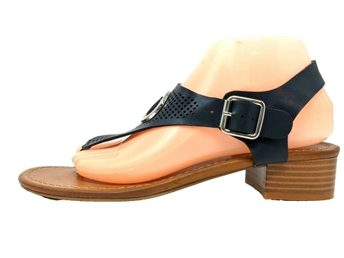 Nautica Augustus Black logo adjustable Sandal Men Size 11 NWT Logo Slide Sandal | Nautica main image 4