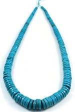 Semi-Precious beads Turquoise 4x3-14x4 mm Gemstone Jewellery Making 16.5 Inch...