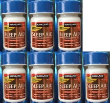Kirkland Sleep Aid 25 mg 96 Tablets x 7 bottles                     exp Jan 2027