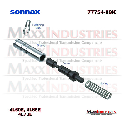 Sonnax 77754-09K Transmission Valve Kit, 4L60E Actuator Feed Limit
