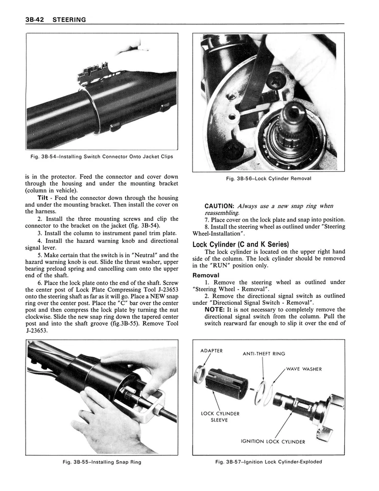 Chevrolet 1978 camión ligero manual de servicio Foto 3 de 4