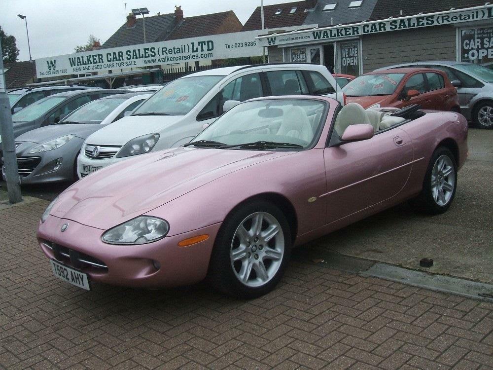 Image 1 - 1999-Jaguar-XK8-Auto-Petrol-4-0-CONVERTIBLE-Pink-1999-109000-Convertible-Petrol
