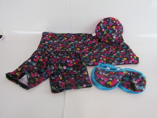 Build A Bear Factory Teddy With Bag Of Various Accessories Mixed Bundle - Picture 12 of 16