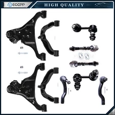 Front Upper & Lower Control Arms Tie Rods For 2005-2018 NISSAN FRONTIER XTERRA
